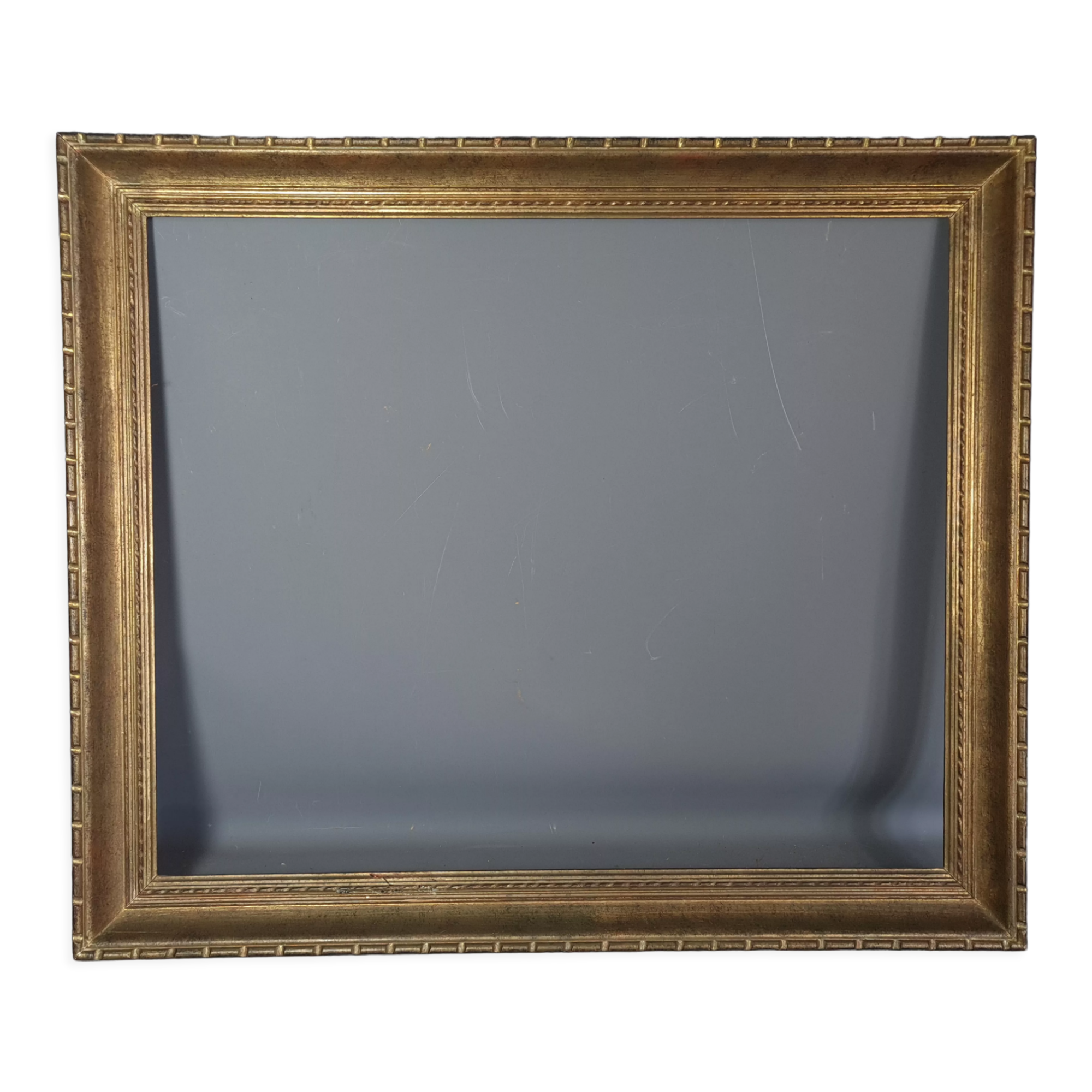 Frame 1930-1950 gilded wood gold leaf 80x68 cm foliage 70x58 cm SB