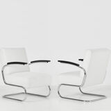Set of S 411 armchairs for Mücke & Melder by W.H. Gispen, 30's