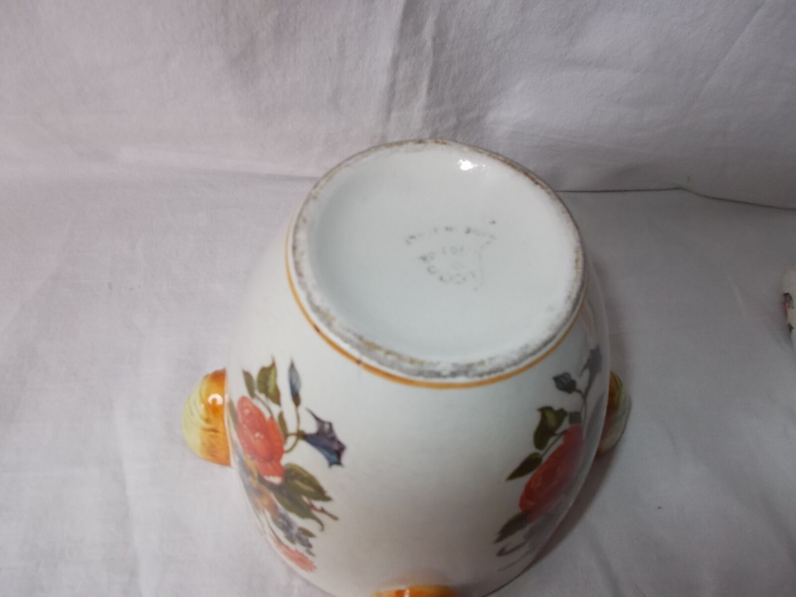 Mortar and pestle in earthenware