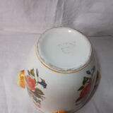 Mortar and pestle in faience