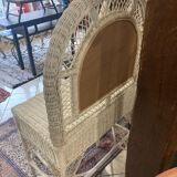 Rattan dressing table