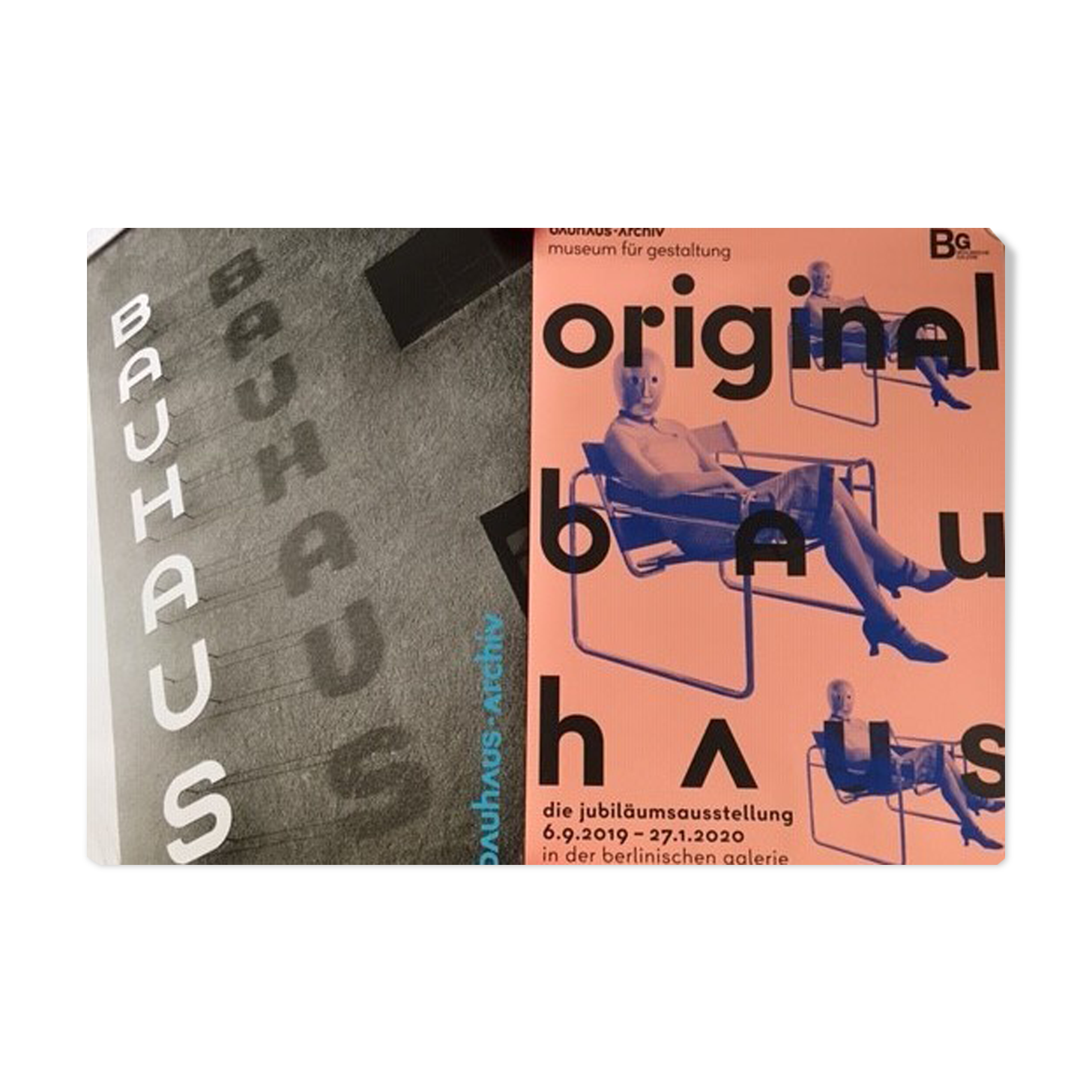 Lot 2 posters of Bauhaus 84cm x 60cm