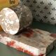 Pair of vintage marble bookends
