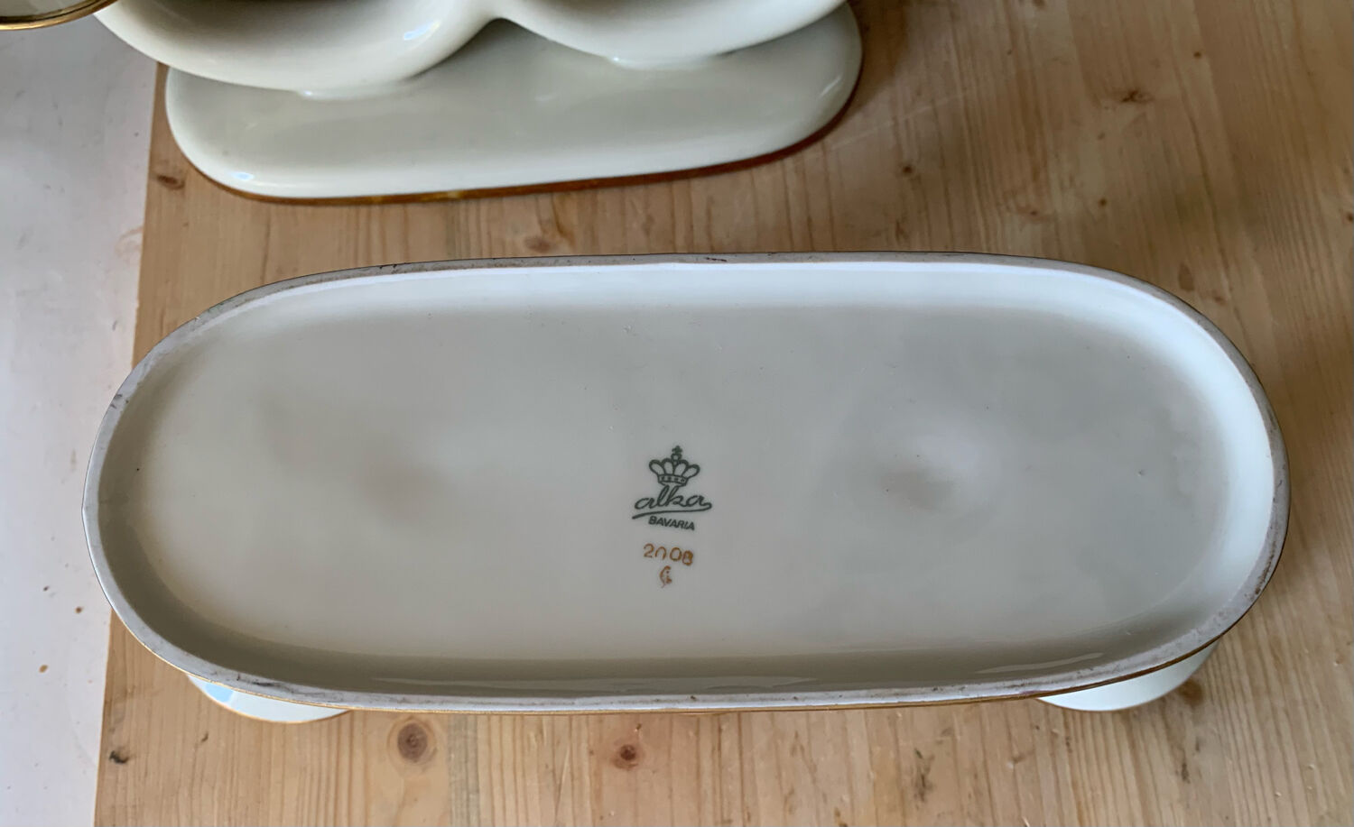 Ceramic candle holder Bavaria