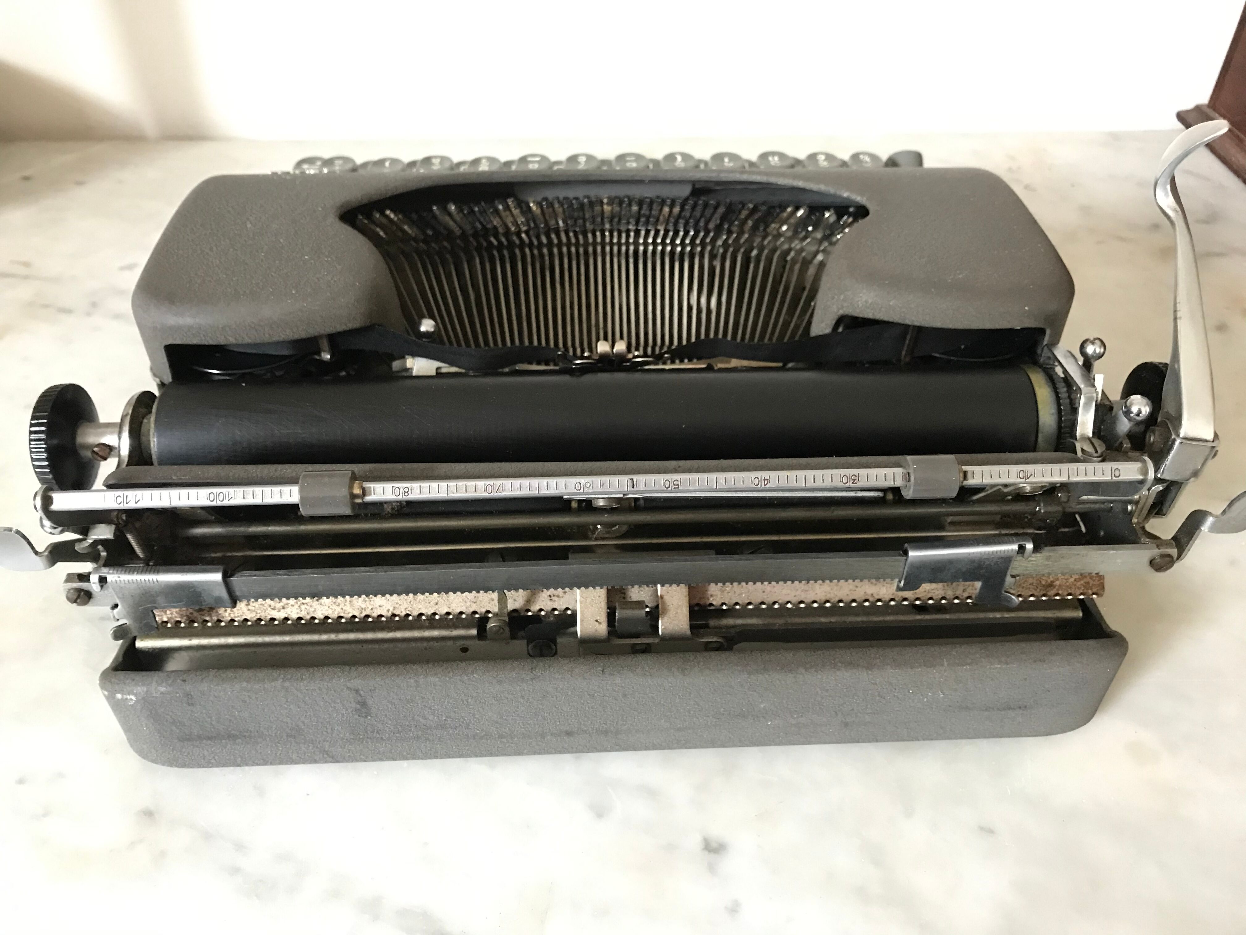 Typewriter Japy circa 1950