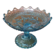 Blue molded glass display cup - Geoge Sand, 19th