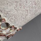 Beautiful, cylinder-shaped hanging lamp in ceramic.