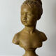 Buste d’enfant,  Louise Brongniart d’après Houdon