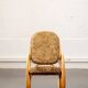 Rocking chair en bois courbé
