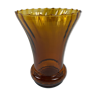 Vase en verre fumé 20cm