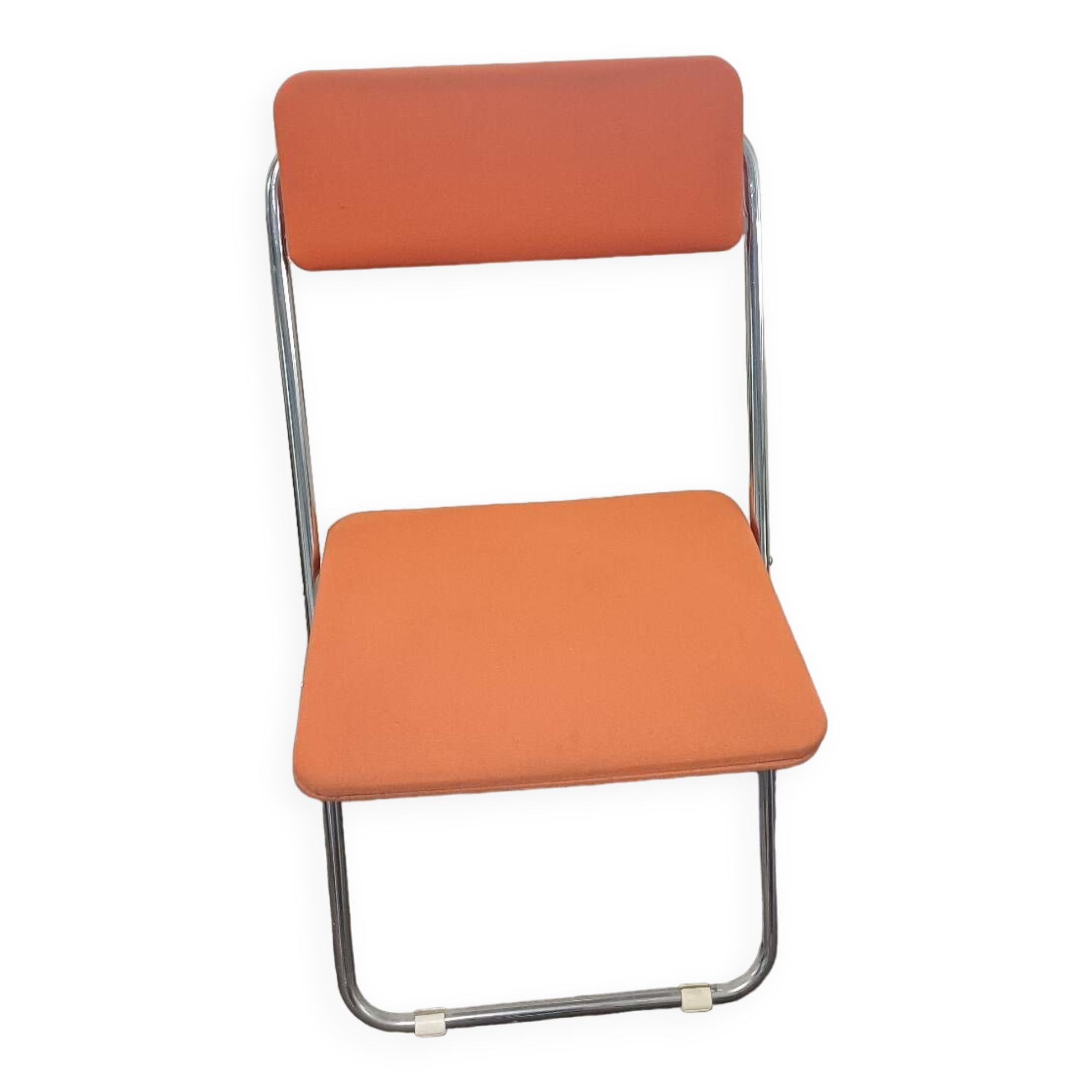 FRAMAR orange folding chair