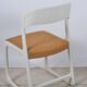 Chaise traineau Bauman blanche