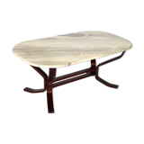 Marble coffee table
