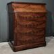 Commode de Toilette en Ronce d’Acajou, style Louis-Philippe – Fin XIXe
