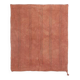 5x6 Terracotta Vintage Kilim Rug, 154x190Cm