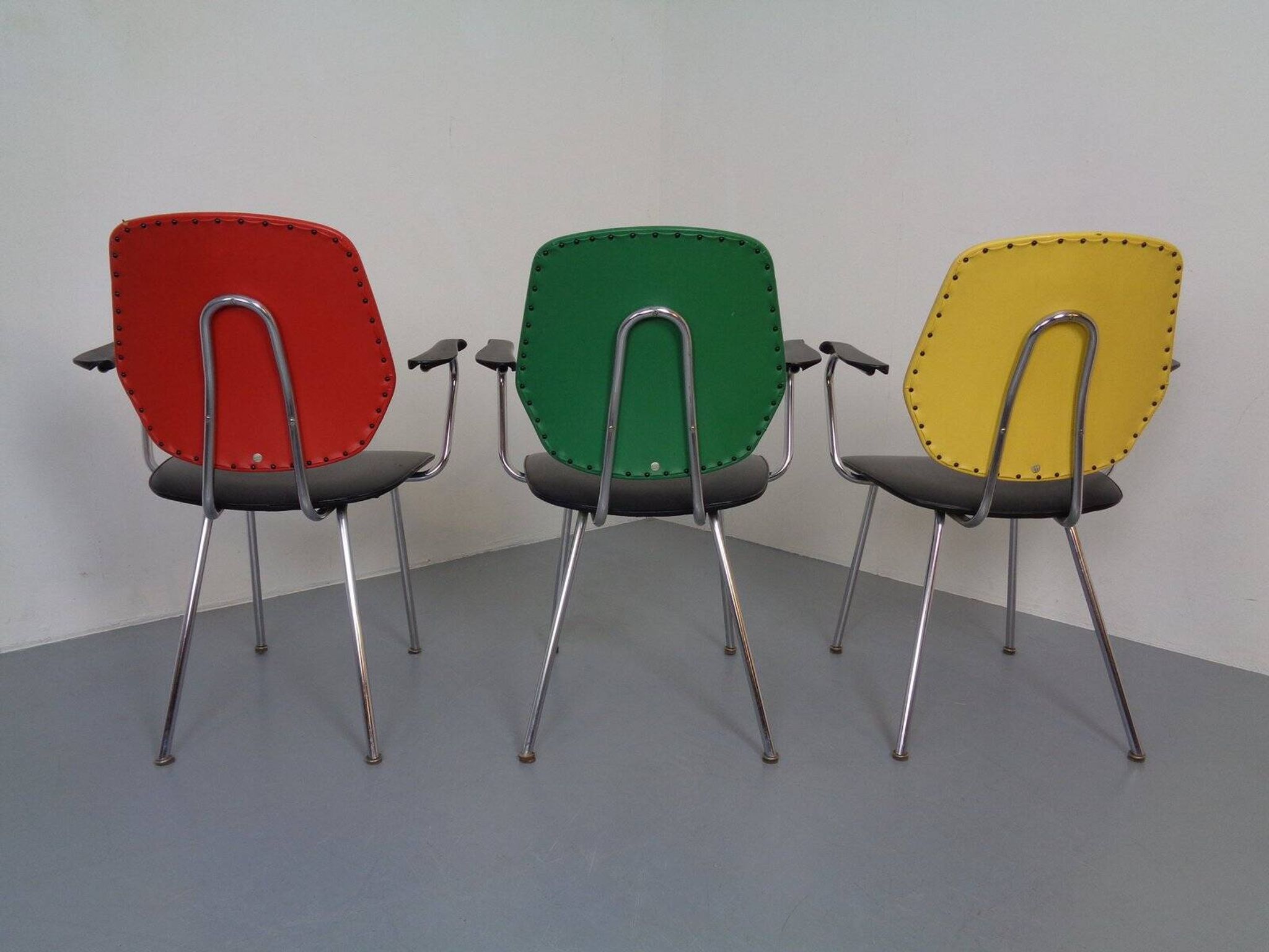 Mid-Century Armchairs from Drabert, 1960s, Set of 3