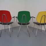 Mid-Century Armchairs from Drabert, 1960s, Set of 3