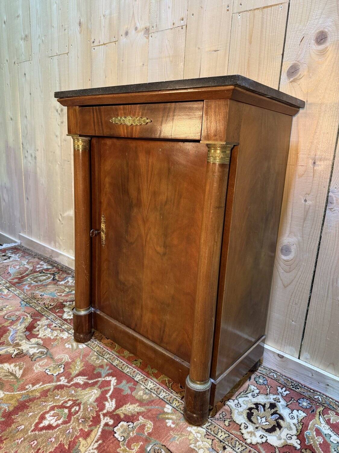 Confiturier - Empire-style one-door sideboard