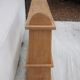 Solid oak shelf 1950