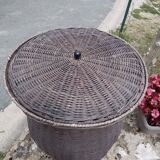 Large basket with lid