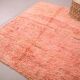 Vintage Moroccan rug 175 x 246 cm - Handmade Berber Rug - Pink Wool Rug