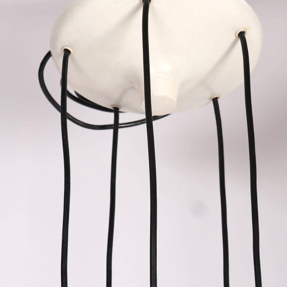 Space Age Kaiser Leuchten ceiling light 1970 living room lamp / pop art ball