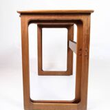 Set Of 2 Nesting Tables Model 219 Made In Teak By Johannes Andersen & Illum Wikkelsø From 1960s