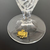 Pair of crystal candlesticks