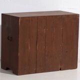Small antique Japanese cabinet with sliding doors – Showa period (c. 1926-1945) #47