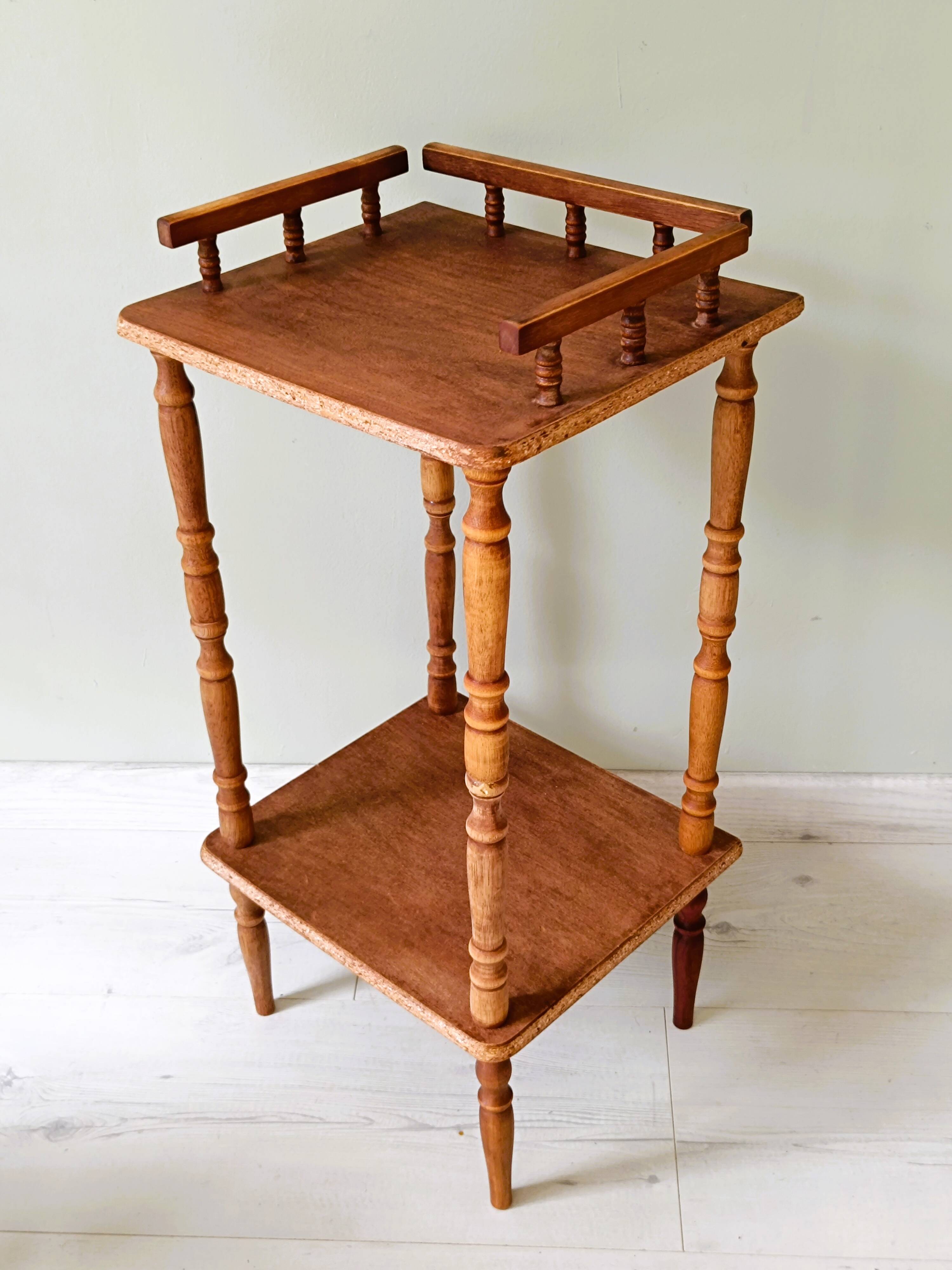 Antique telephone table