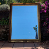 Golden mirror, beveled