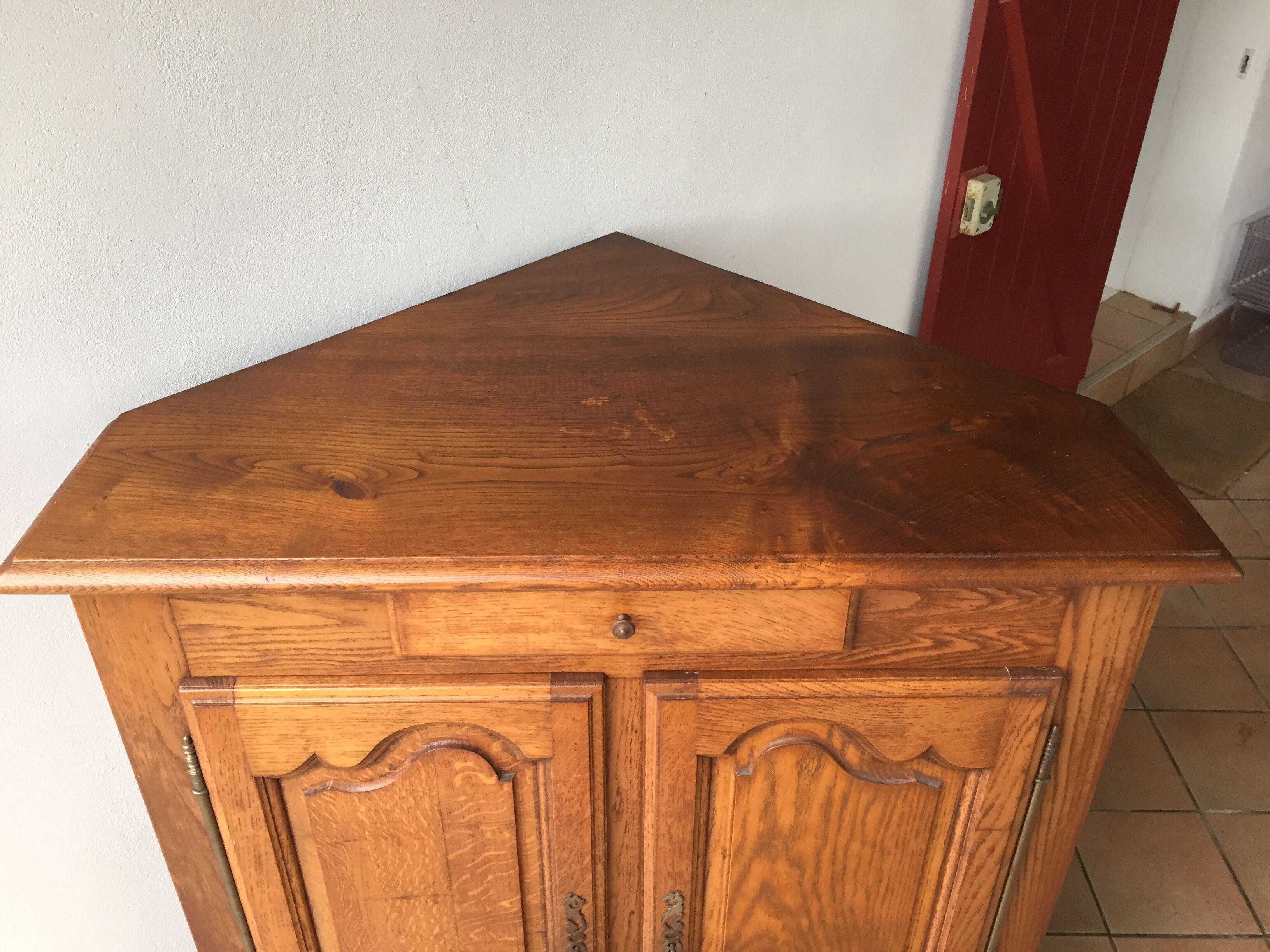 Wooden corner furniture