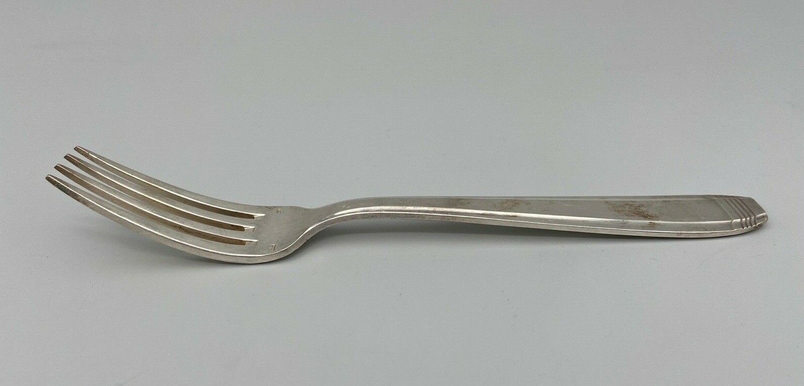 MENAGERE IN SILVER METAL DIXI 36 PIECES ART DECO LADLE SPOONFULS BOX