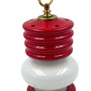 Lampe de table en forme de lanterne de l'ère spatiale, Ceramiche Fiorentine, Italie, années 1970