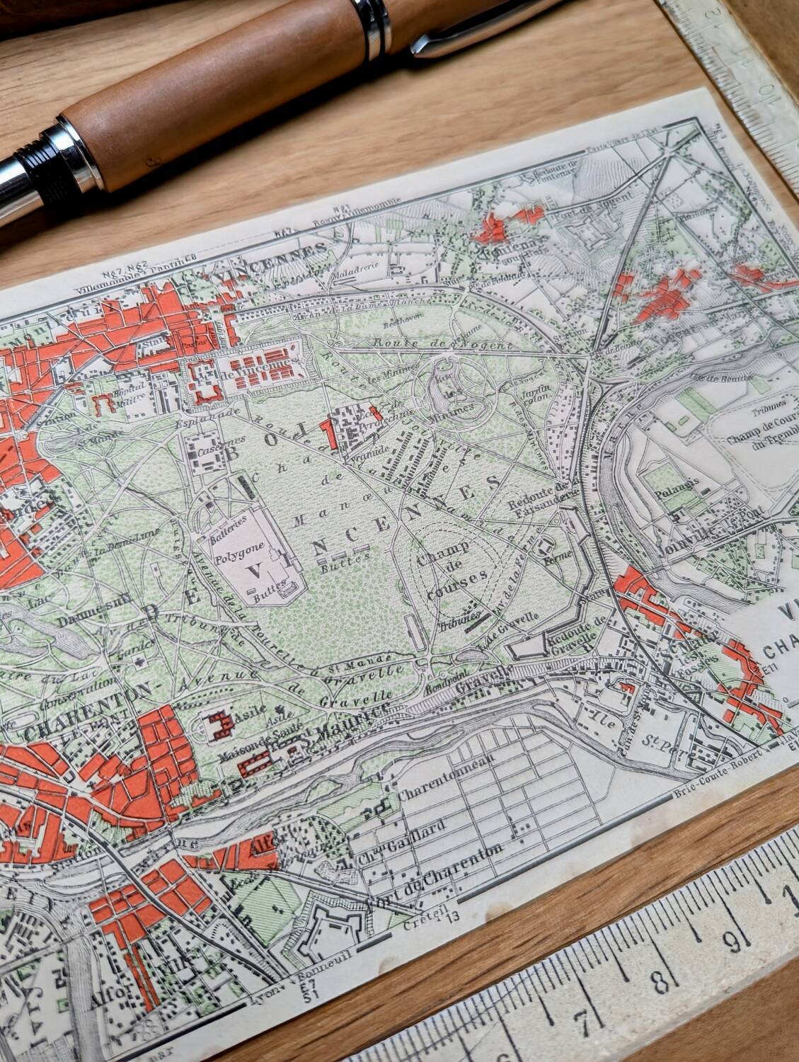 1914, the Bois de Vincennes