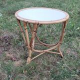 Rattan coffee table