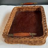 Rattan tray