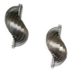 Pair of spiral wall lights 1970