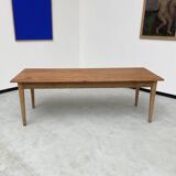 Pine and oak farmhouse table 220 cm