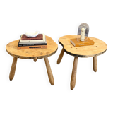 Pire de tables brutalistes