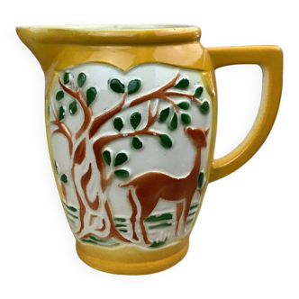 Jug with slipware decoration