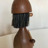 Viking doll by Kay Bojesen for Laurids Lonborg, teak Denmark 1950