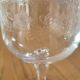 8 verres à pied en cristal d'Arques