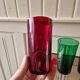Set of 4 Large Coloured Glasses from the 1960s