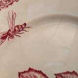 6 assiettes plates Choisy Leroy