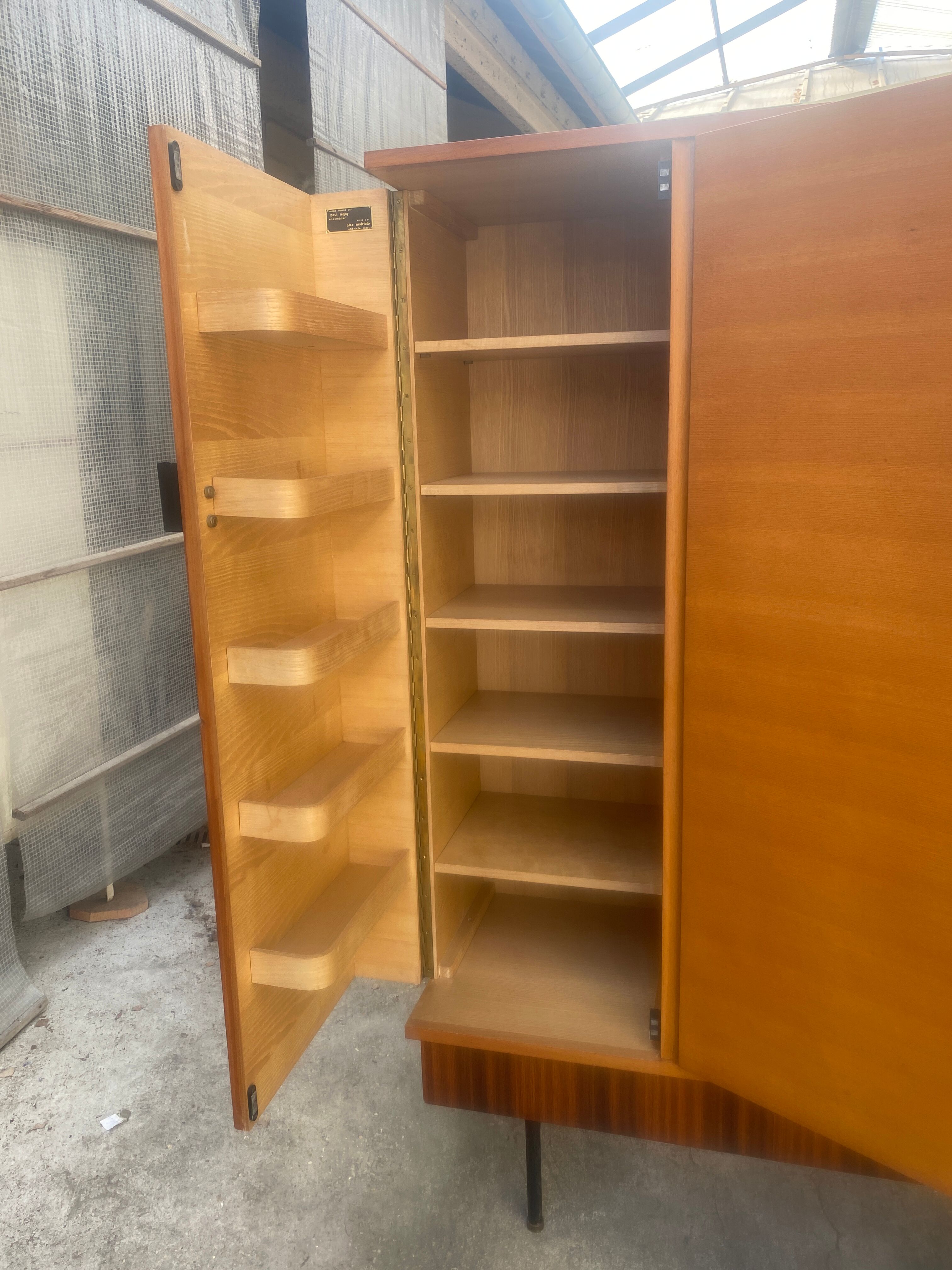 Armoire dressing années 60 de paul legay