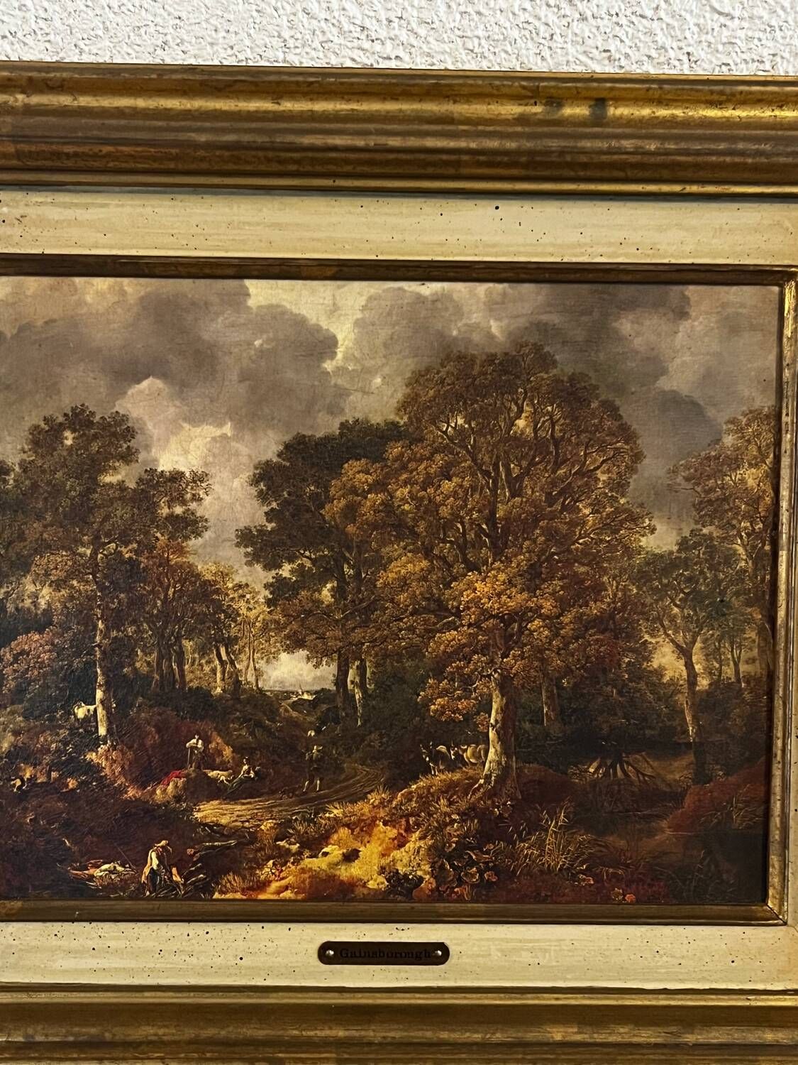 Reproduction of painting – “Cornard Wood (The Forest)” – Thomas Gainsborough