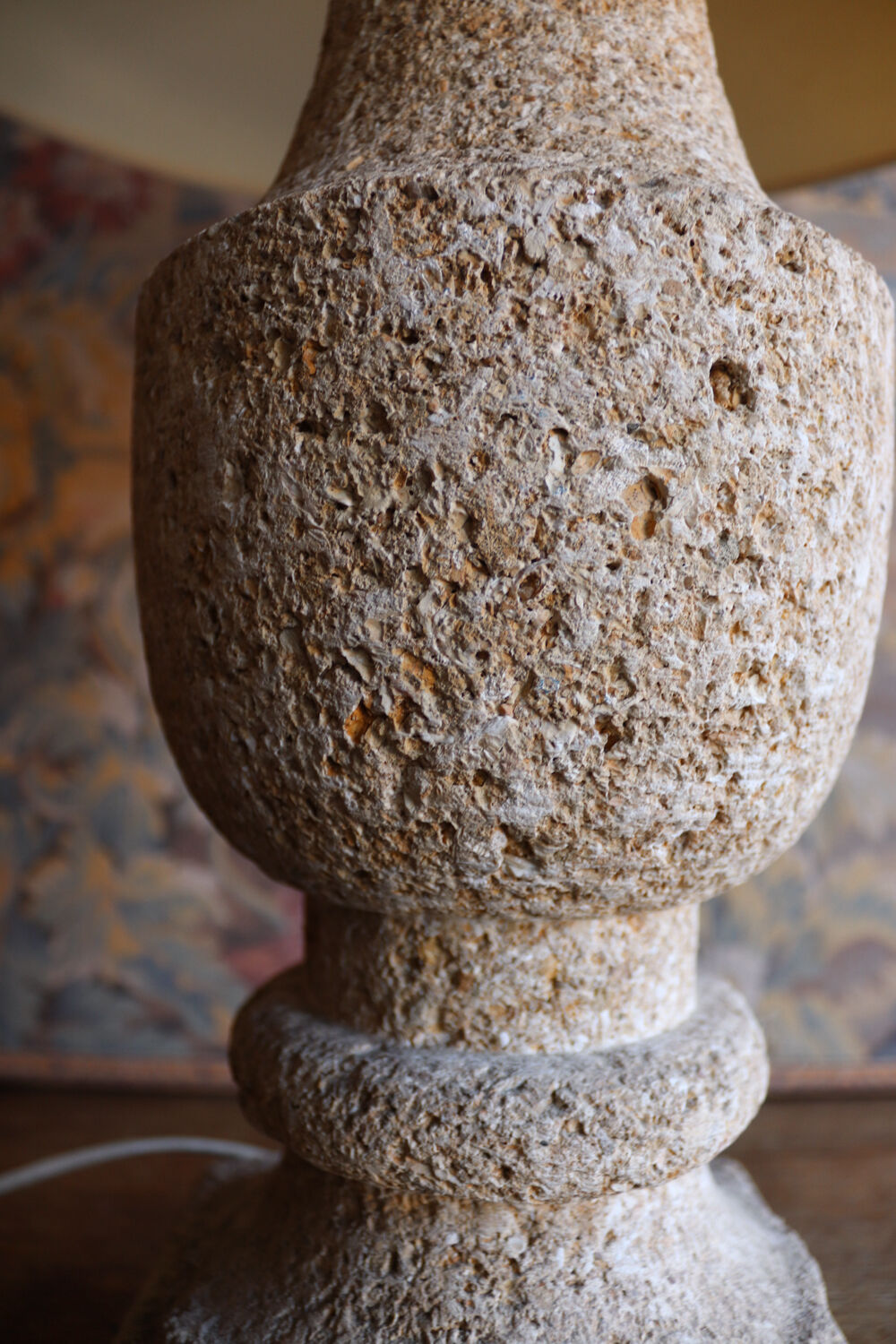 Vintage stone lamp – 1970s
