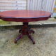 large table pedestal form violin Louis Philippe