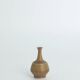 Petits Vases Mid-Century Scandinaves Modernes de Collection en Grès Marron par Gunnar Borg, Set de 4